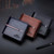 BULL CAPTAIN 0200 Large-capacity First-layer Cowhide Multi-card Slot Wallet RFID Anti-theft Card Holder(Black)