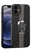 For iPhone 11 Pro Magnetic Litchi Leather Back Phone Case with Holder(Black)