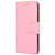 For Realme GT5 / GT5 240W Crystal Texture Leather Phone Case(Pink)