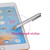 AT-19 Silver Fiber Pen Tip Stylus Capacitive Pen Mobile Phone Tablet Universal Touch Pen(Purple)