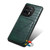 For OnePlus Ace 2 / 11R 5G Denior Imitation Crocodile Leather Back Phone Case with Holder(Green)