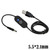 JUNSUNMAY 5521 to USB LED Touch Inline Dimmer Switch Controller for Single Color,Length 100cm