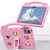 For Xiaomi Redmi Pad SE 11 2023  Handle Kickstand Children EVA Shockproof Tablet Case(Pink)