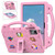 For TCL Tab 11 9466x3 Handle Kickstand Children EVA Shockproof Tablet Case(Pink)