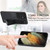 For Samsung Galaxy S21 Ultra 5G Retro Wristband Holder Leather Back Phone Case(Black)