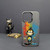 For iPhone 14 Pro Max Color Ink Frosted PC+TPU Phone Case(Colored Ink Monkey)