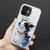 For iPhone 11 Color Ink Frosted PC+TPU Phone Case(Glasses Dog)