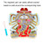 3 PCS Magnetic Ball Maze Children Early Education Intellectual Toys(Bird)