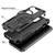 For iPhone 13 Pro MagSafe Holder Armor PC Hybrid TPU Phone Case(Black)