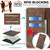 For Xiaomi Redmi 13C RFID Anti-theft Brush Magnetic Leather Phone Case(Brown)