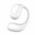 D6 OWS Ear-mounted ENC Noise Reduction Wireless Bluetooth 5.2 Earphones, Color: White without Accessories