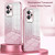 For Realme GT Neo 3 Gradient Glitter Powder Electroplated Phone Case(Silver)