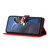 For Xiaomi Redmi 13C 4G Flower Embossing Pattern Leather Phone Case(Red)