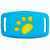 Z8-A Mini Pet Smart Wear GPS Pet Locator Tracking Device(Blue)