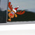 Santa Claus Elk Car Window Decorative Stickers Car Side Window Bumper Decal, Model: B Model 20 x 17cm