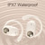 JS511 OWS Ear-mounted Dual-mic Call Noise Reduction LED Digital Display Bluetooth Earphones(Skin-color)