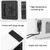 600W Desktop Electric Heater PTC Fast Heating Energy Saving Warm Fan Without Remote Control(EU Plug)