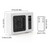 600W Desktop Electric Heater PTC Fast Heating Energy Saving Warm Fan Without Remote Control(EU Plug)