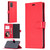 For Samsung Galaxy A12 Crazy Horse Texture Horizontal Flip Leather Case with Holder & Card Slots & Wallet & Photo Frame(Red)