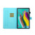 For Galaxy Tab S5e T720 Colored Drawing Horizontal Flip PU Leather Case with Holder & Card Slot & Sleep / Wake-up Function(Green Butterfly)