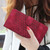 For Samsung Galaxy S23+ 5G YX0060 Elephant Head Embossed Phone Leather Case with Lanyard(Rose Red)
