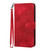 For Samsung Galaxy Note20 Ultra YX0060 Elephant Head Embossed Phone Leather Case with Lanyard(Red)