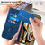 For Samsung Galaxy Note20 Ultra YX0060 Elephant Head Embossed Phone Leather Case with Lanyard(Royal Blue)