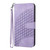 For Samsung Galaxy S22 5G YX0060 Elephant Head Embossed Phone Leather Case with Lanyard(Light Purple)