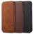 For iPhone 15 Plus Suteni J06 Retro Matte Litchi Texture Leather Magnetic Magsafe Phone Case(Brown)