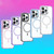 For iPhone 14 Plus MagSafe Magnetic Clear Phone Case(Sierra Blue)