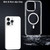 For iPhone 14 Plus MagSafe Magnetic Clear Phone Case(Transparent)