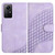 For Xiaomi Redmi Note 12S 4G Global YX0060 Elephant Head Embossed Phone Leather Case with Lanyard(Light Purple)