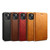 For iPhone 15 Plus Suteni Calf Texture Horizontal Flip Leather Phone Case(Red)