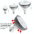 LED Plant Growth Lamp Full-Spectral E27 Plant Fill Light, Power: 50W 78 Lamp Beads
