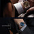 YAZOLE Simple Digital Two-color Dial Quartz Men Watch(541 Blue Tray Brown Belt)