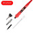 80W Internal Heating Welding Digital Display Soldering Iron Temperature Adjustment Set, Model: Red US Plug