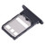 For Honor X40 GT SIM Card Tray (Black) For Honor X40 GT SIM Card Tray (Black)