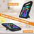 For Lenovo Tab  P12 / Xiaoxin Pad Pro 12.7 Handle EVA Shockproof Tablet Case with Holder(Black)