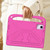 For Amazon Fire Max 11 2023 Handle EVA Shockproof Tablet Case with Holder(Rose Red)