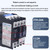 CHNT CJX2-0910 9A 220V Silver Alloy Contacts Multi-Purpose Single-Phase AC Contactor