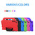 For Samsung Galaxy Tab A 10.1 2019 T510/T515 Diamond Series EVA  Anti-Fall Shockproof Sleeve Protective Shell Case with Holder & Strap(Green)