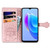 For Tecno Spark 8P Cat and Dog Embossed Leather Phone Case(Rose Gold)
