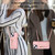 For iPhone 15 DF-09 Crossbody Litchi texture Card Bag Design PU Phone Case(Pink)