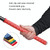 2 PCS 1m Fish Rod Heat Shrinkable Hand Handling Insulation Non-Slip Waterproof Sleeve, Specification: Diameter 18mm(Yellow)