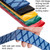 2 PCS 1m Fish Rod Heat Shrinkable Hand Handling Insulation Non-Slip Waterproof Sleeve, Specification: Diameter 20mm(Blue)