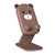 DK-XX-111 Cartoon Animal Retractable Phone Lazy Bracket Foldable Desktop Holder(Brown)