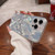 For iPhone 11 Dual-sided Silver-printed IMD PC + TPU Phone Case