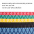 2 PCS 1m Fish Rod Heat Shrinkable Hand Handling Insulation Non-Slip Waterproof Sleeve, Specification: Diameter 30mm(Blue)