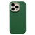 For iPhone 13 Pro Electroplated Metal Lens Frame Design MagSafe Silicone Phone Case(Dark Green)