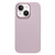 For iPhone 15 Electroplated Metal Lens Frame Design MagSafe Silicone Phone Case(Purple)